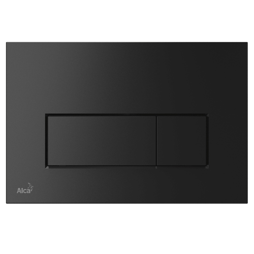 Кнопка смыва Alcaplast M578-Black черная матовая Кнопка смыва Alcaplast M578-Black черная матовая